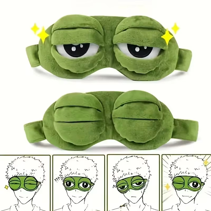 Women Accessories Wholesale - Frog Shaped Eye Mask Party Game