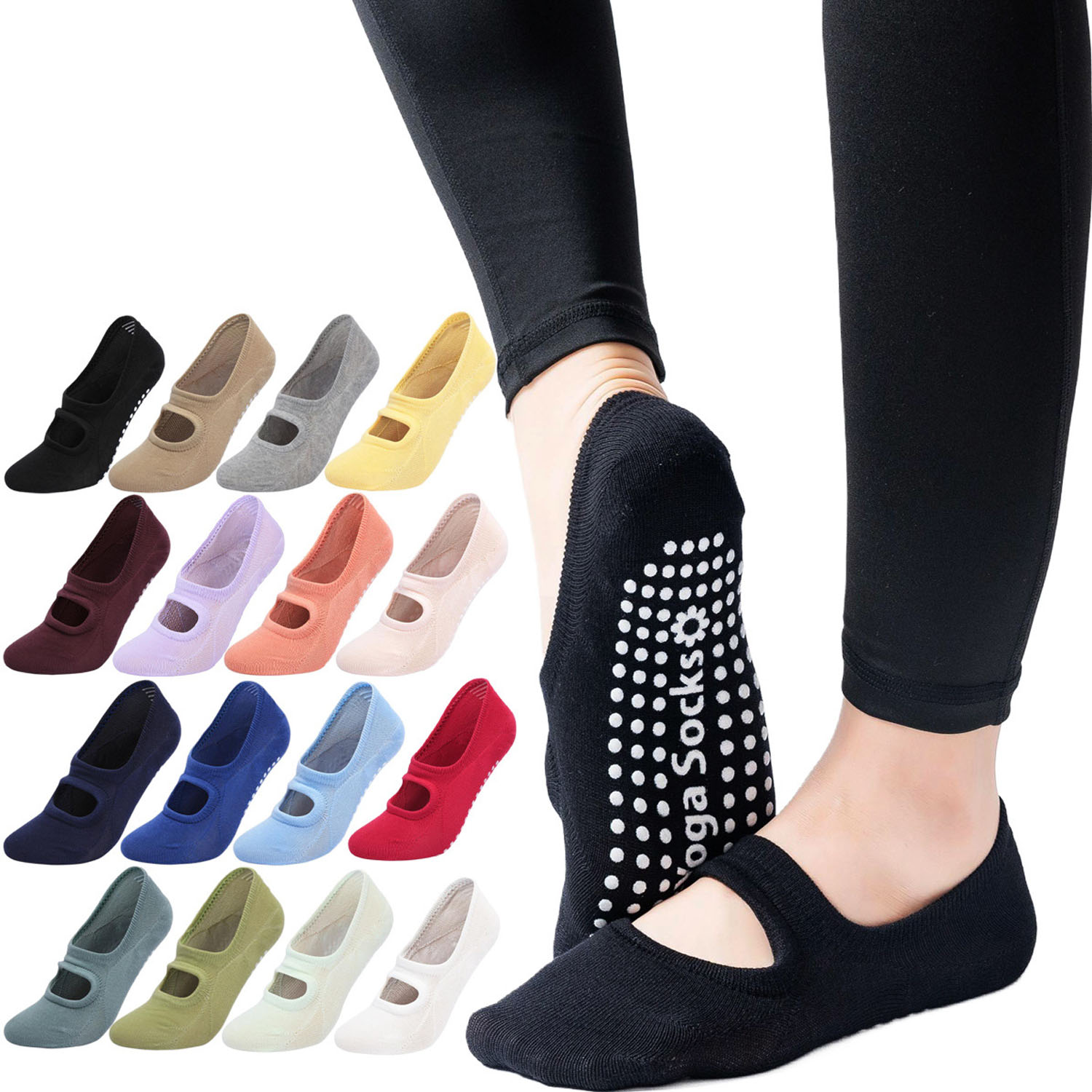 Women'S Ankle Accessories - High Quality Women Yoga Socks Anti-Slip