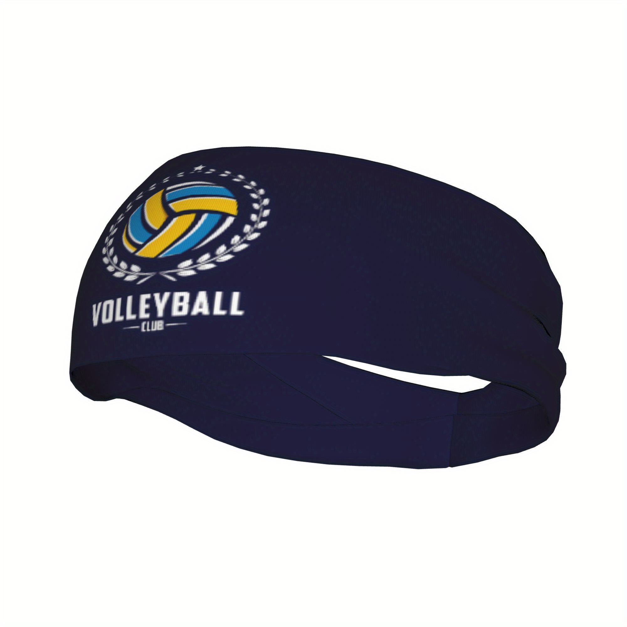 Women'S Volleyball Accessories - Volleyball Club Headband Navy Blue Sports