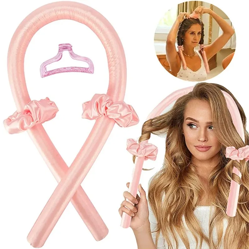 Women Accessories Combo - Woman Heatless Curling Rod Heatless Hair