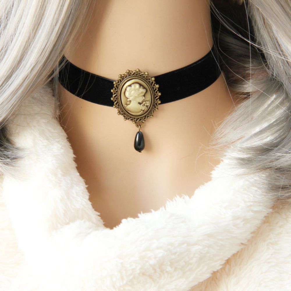 Women Jewelry Accessories For Black Dress - Hot~Fashion All-match Black Chokers Necklace/Dress Accessory/Fashion