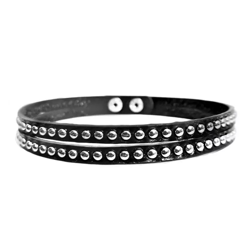 Punk Jewelry Rivet Choker Leat - Women'S Accessories In The 90S review and price