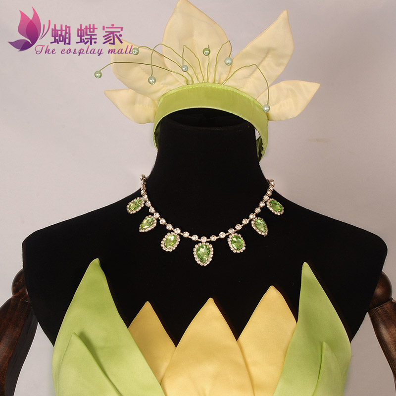 Princess Tiana Dress Cosplay C - Women Accessories Wholesale review and price