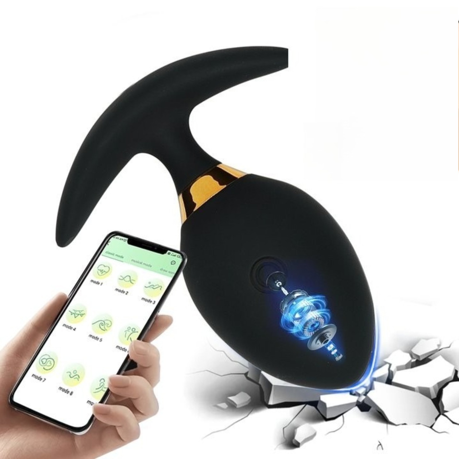 Anal Butt Plug Dildo Vibrator  - Women Accessories App review and price
