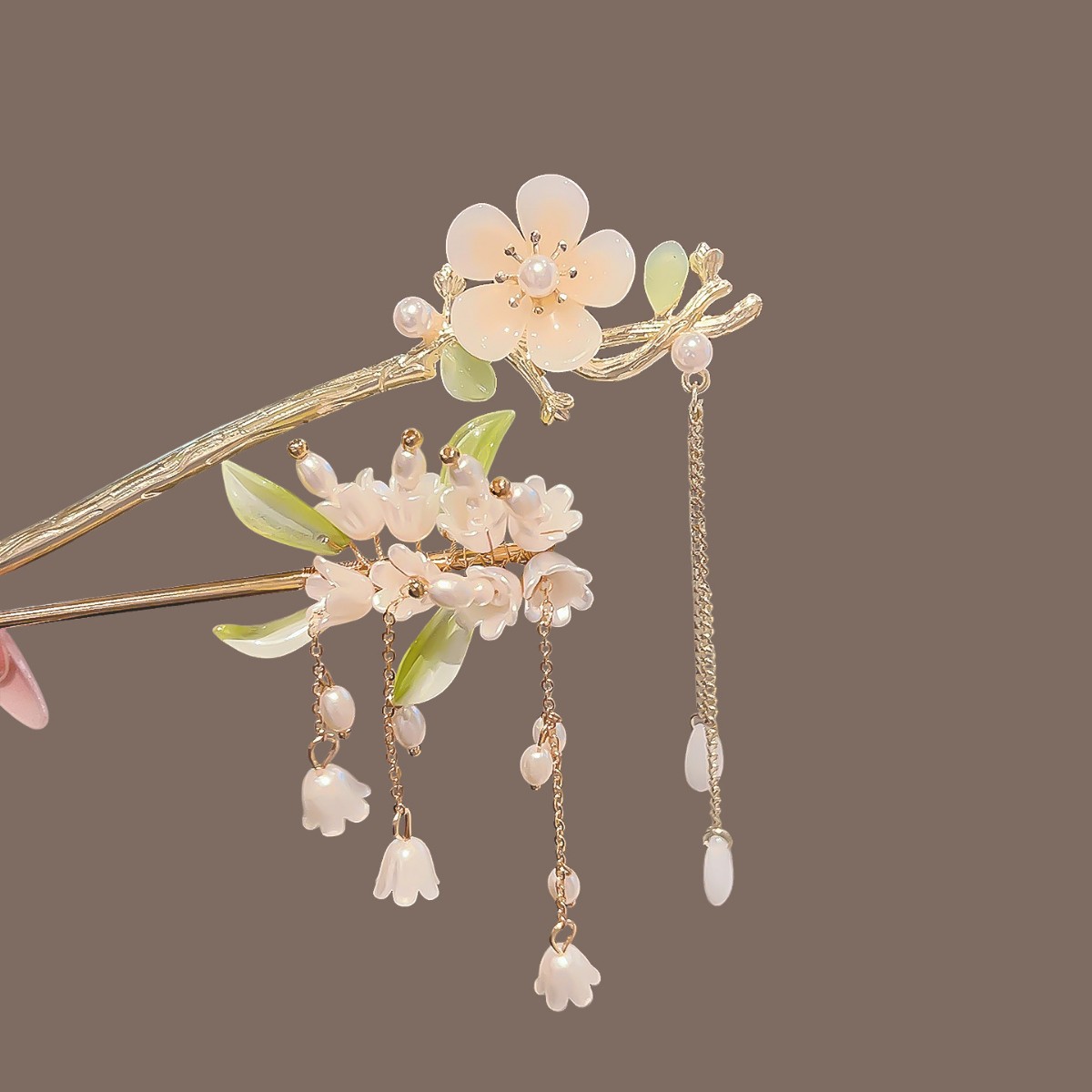 Vintage Chinese Style Tassel H - Pearl Hair Pin review and price