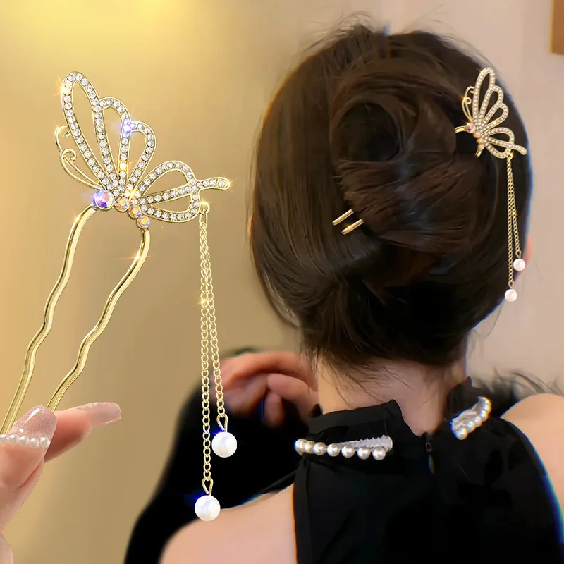 Antique style pearl rhinestone - Pearl Hair Pin review and price