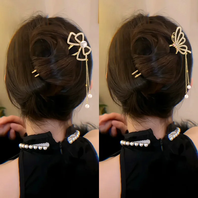 Antique style pearl rhinestone - Pearl Hair Pin review and price
