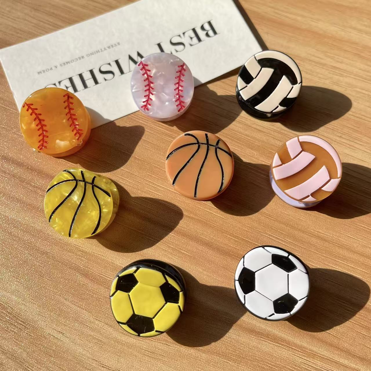 Cute Sport Ball Hair Clips for - Women'S Volleyball Accessories review and price