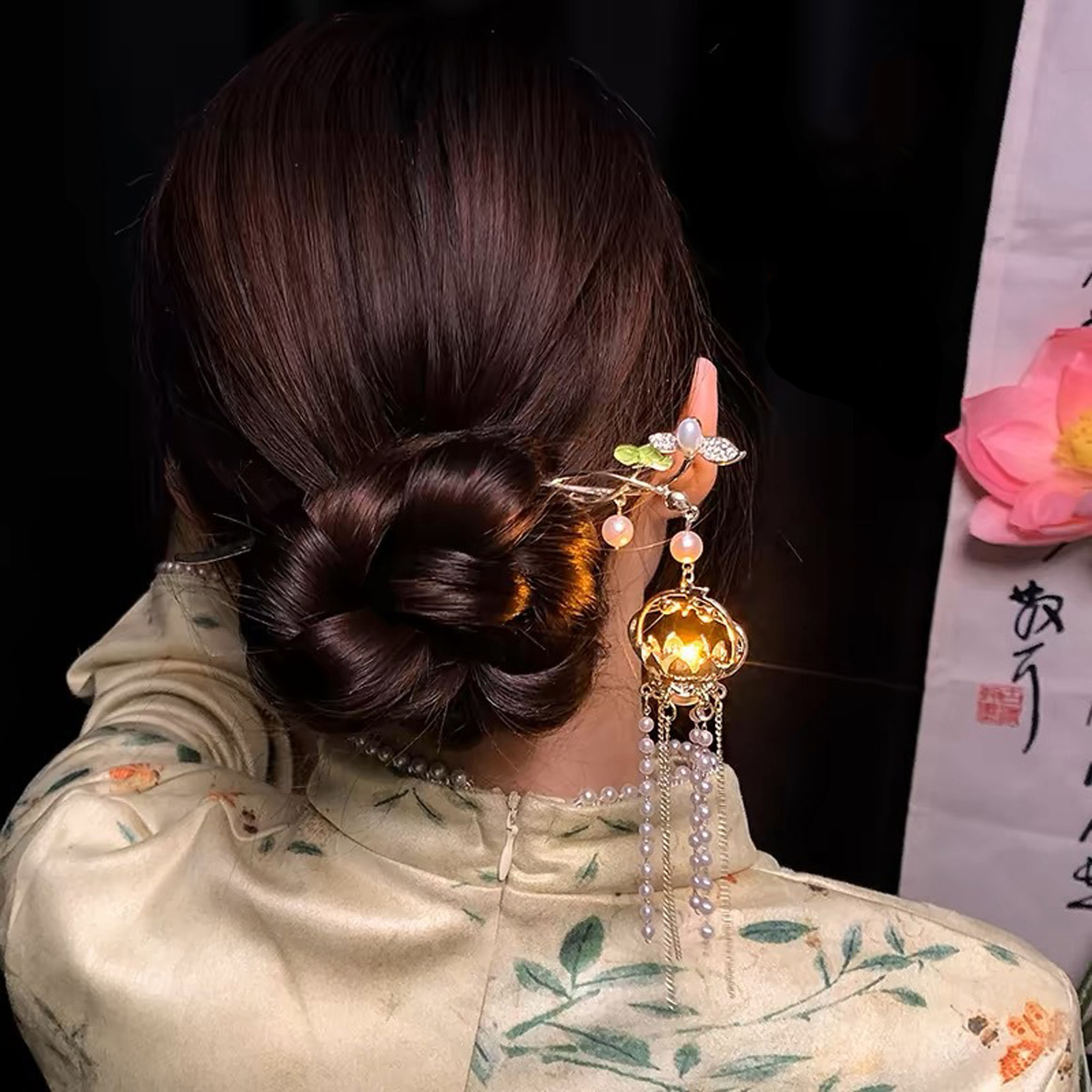 Luminous Flower Hairpin Exquis - Women Accessories Wholesale review and price