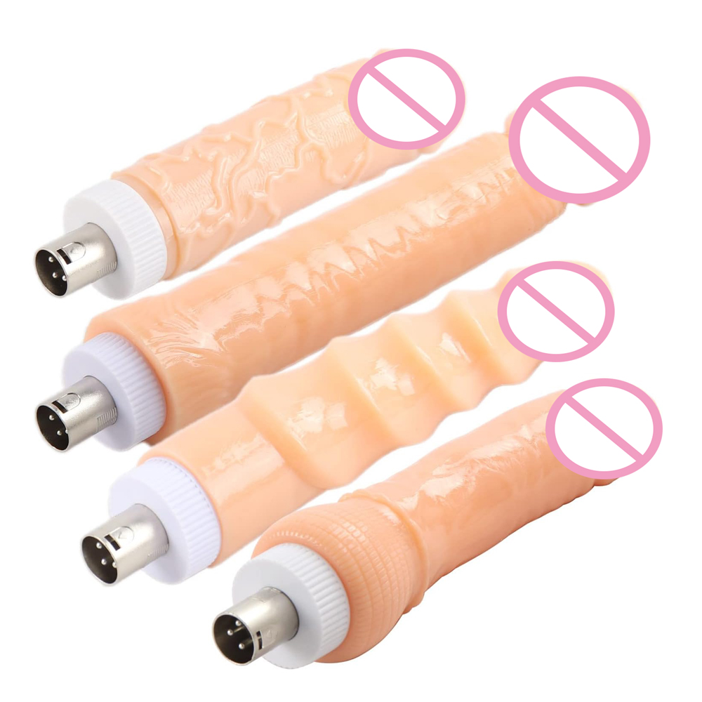 4pcs Sex Machine 3XLR Attachme - Women Accessories Combo review and price