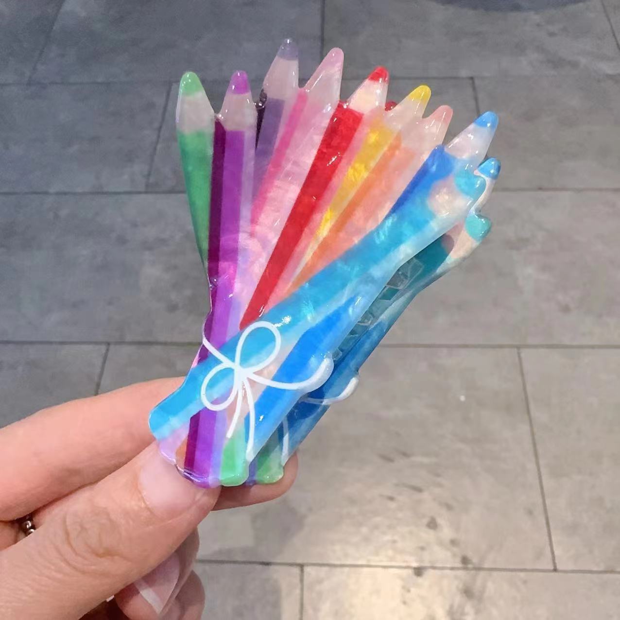 1 Colorful paintbrush grab cli - Women Accessories Bouquet review and price