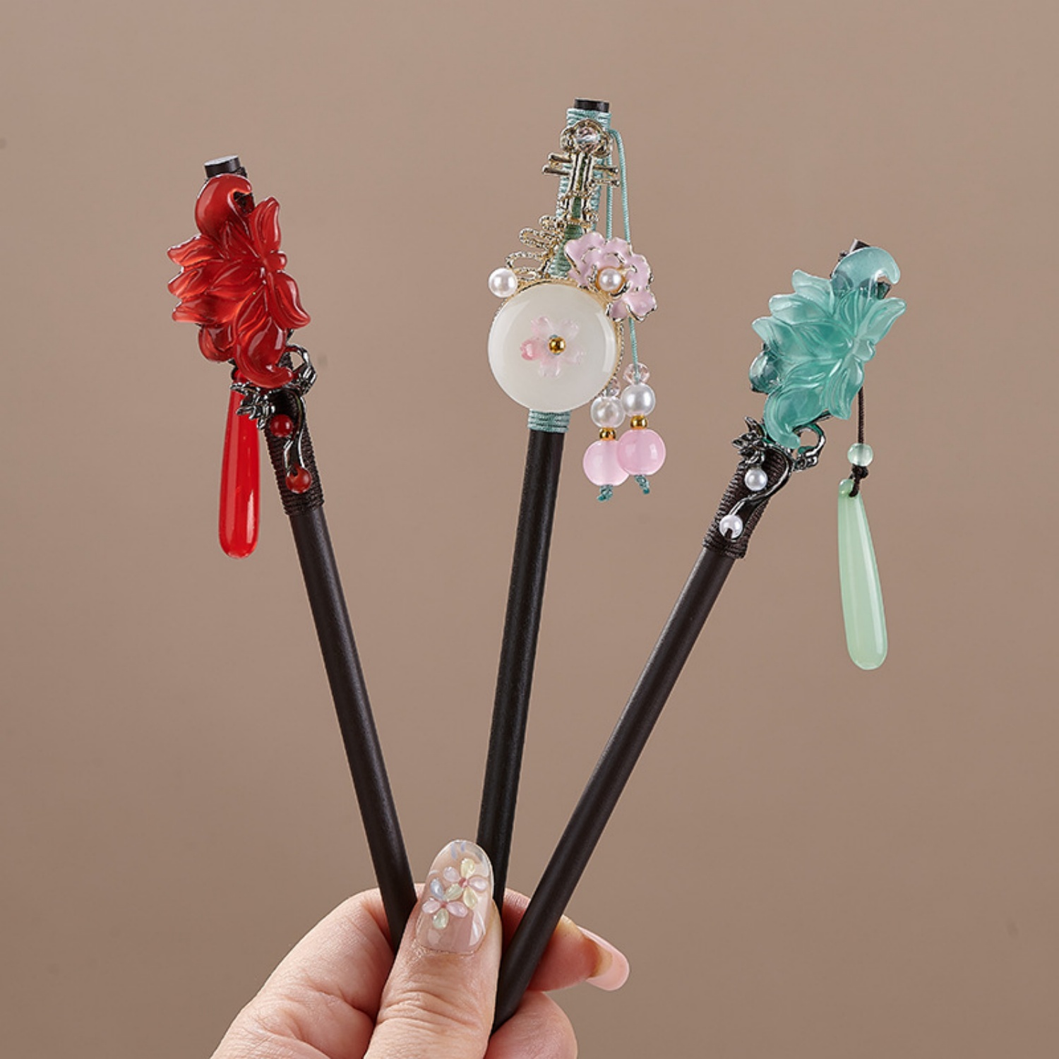 Vintage Flower Hairpin For Wom - Pearl Hair Pin review and price
