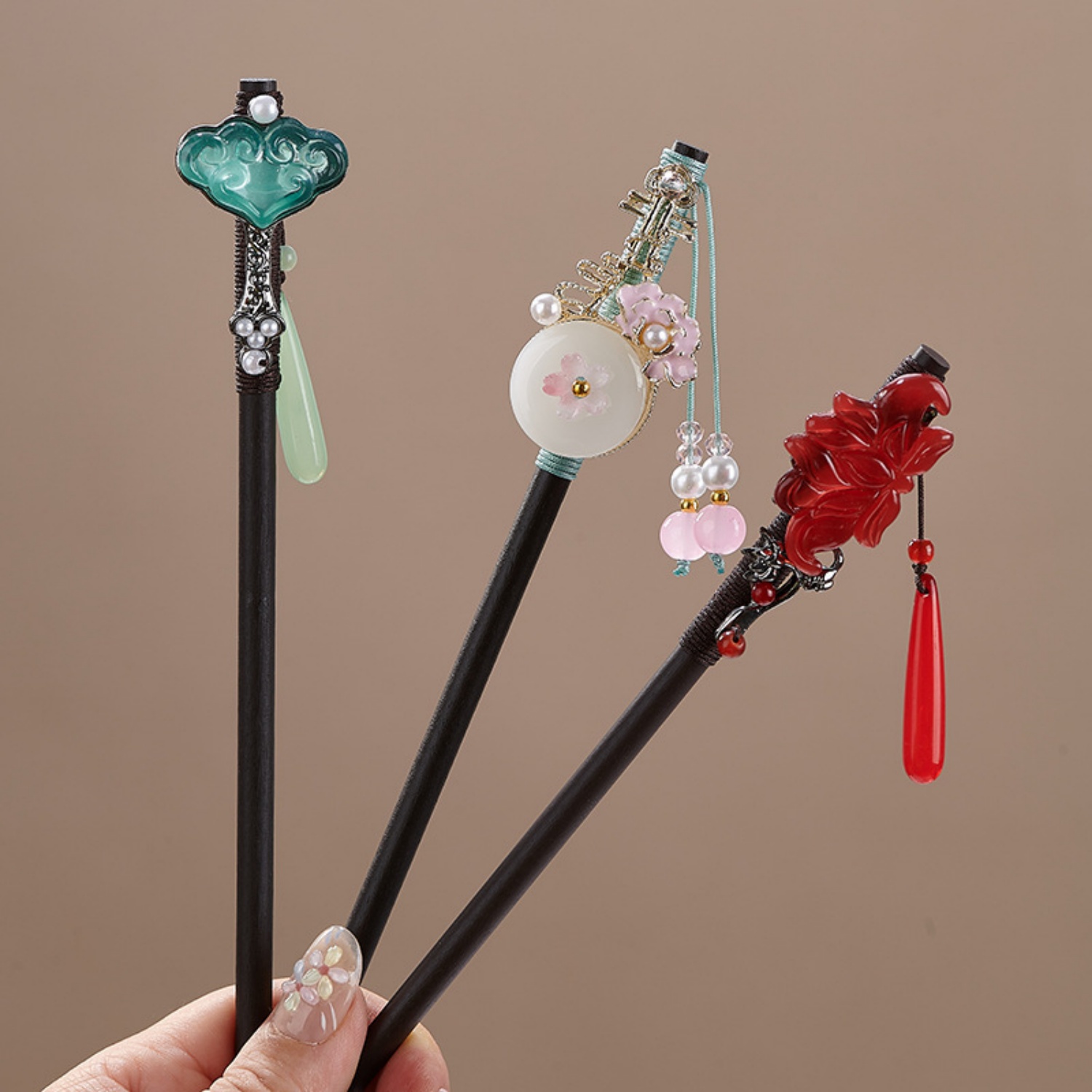 Vintage Flower Hairpin For Wom - Pearl Hair Pin review and price