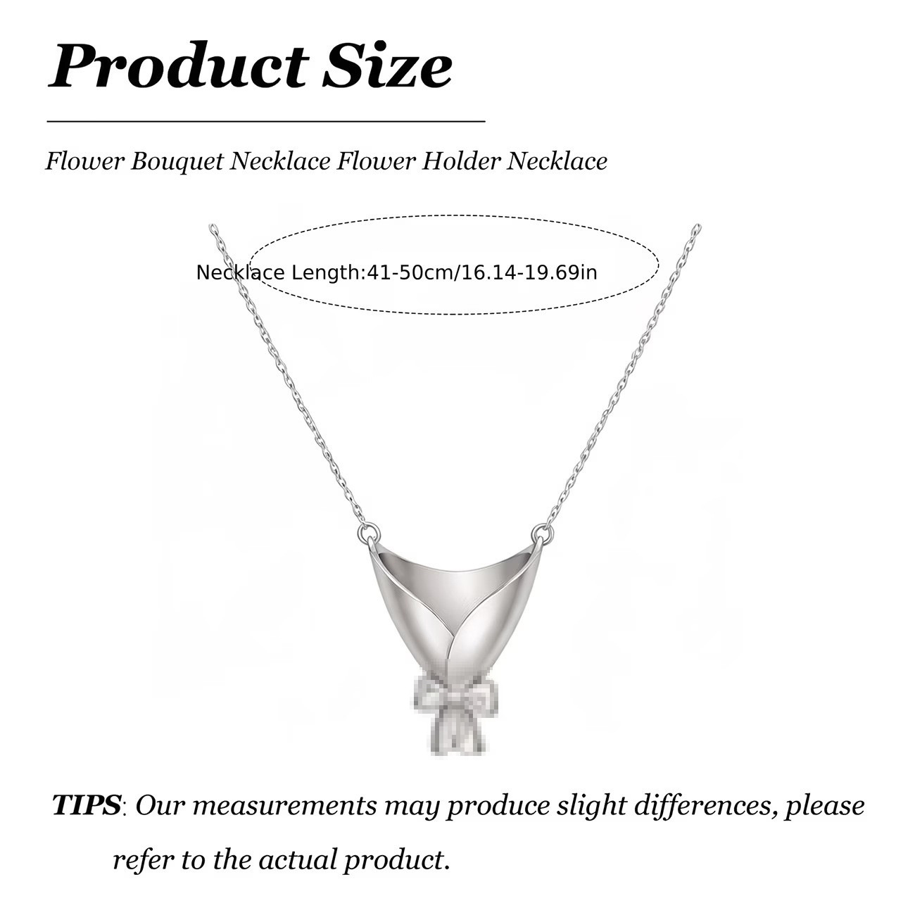 Flower Holder Necklace 2026 DI - Women Accessories Bouquet review and price