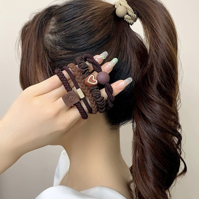 5/10pcs Simple Heart Ball Char - Women Accessories Combo review and price