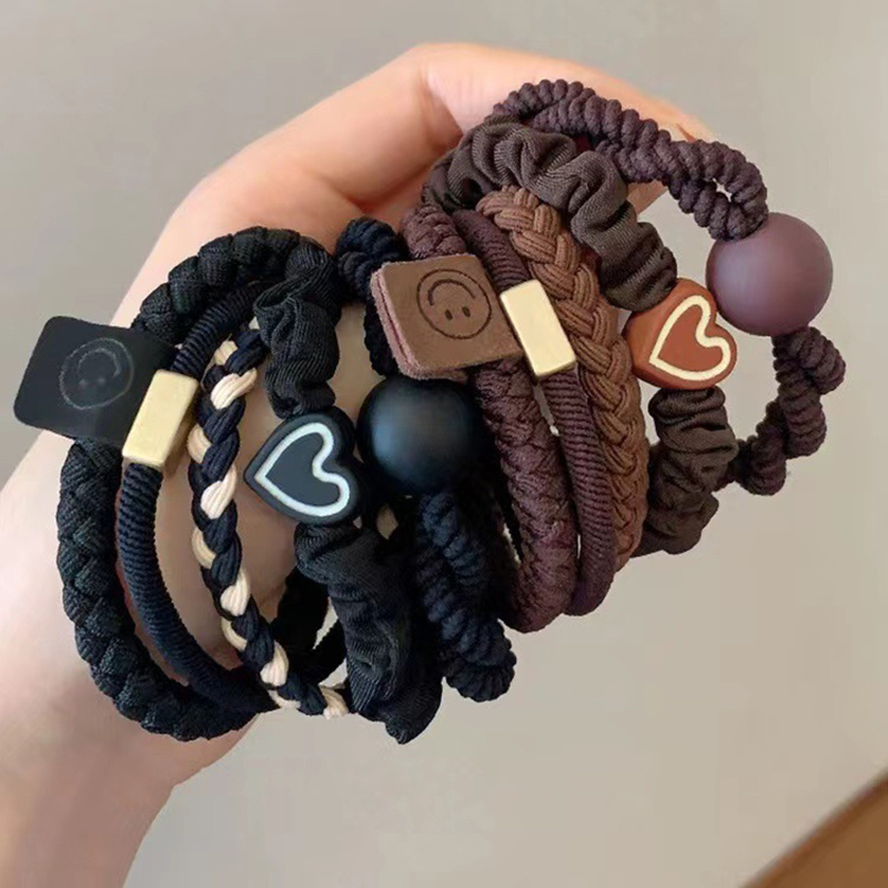5/10pcs Simple Heart Ball Char - Women Accessories Combo review and price