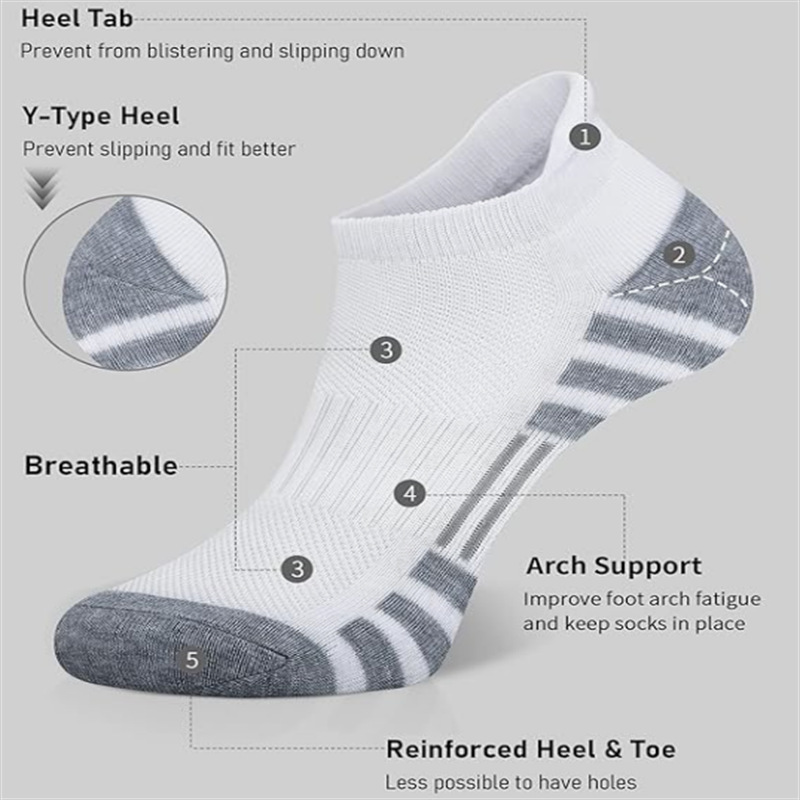6/24 Pairs Cushioned Breathabl - Women'S Ankle Accessories review and price