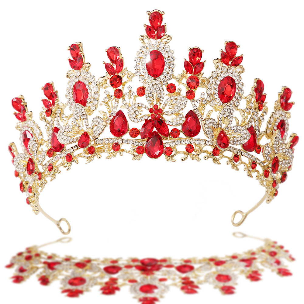 Baroque Princess Red Crystal W - Women Jewelry Accessories For Black Dress review and price