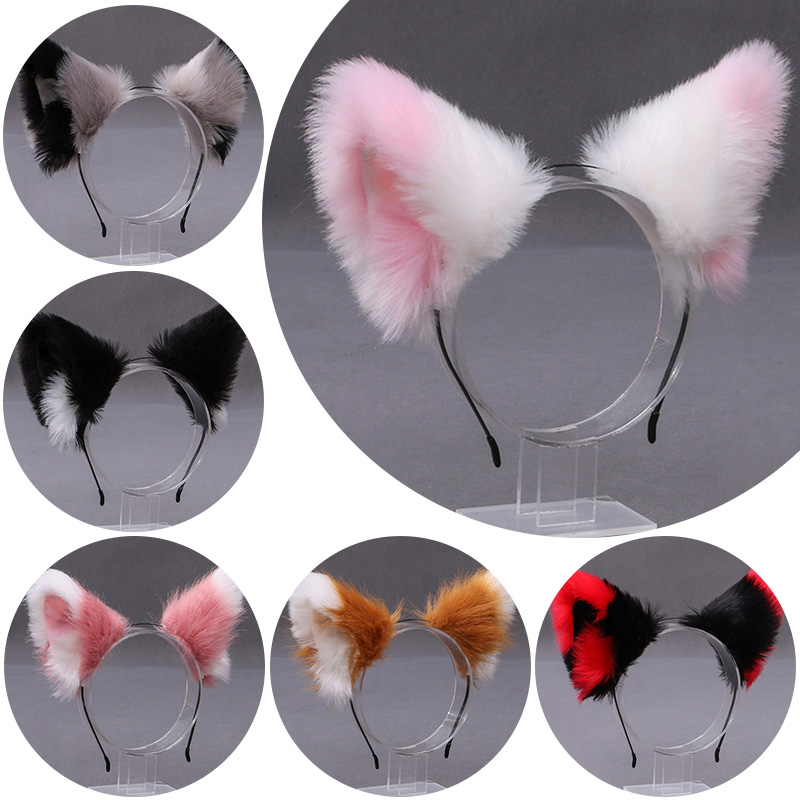 Fluffy Fox Cat Ear Plush Headb - Women Accessories Wholesale review and price