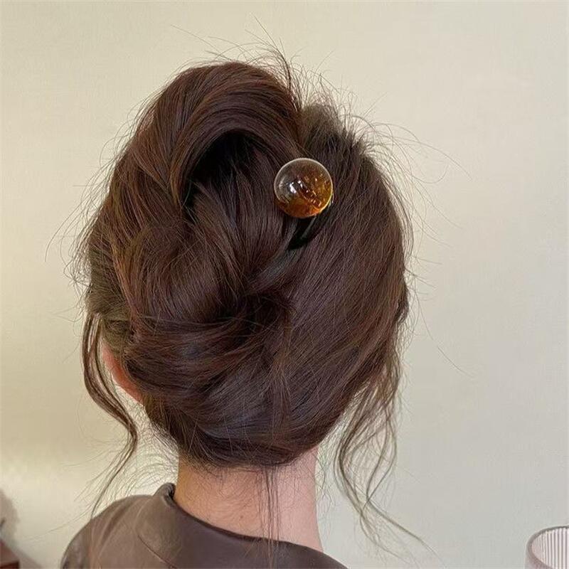 Fashion Colored Pearl U-Shaped - Pearl Hair Pin review and price