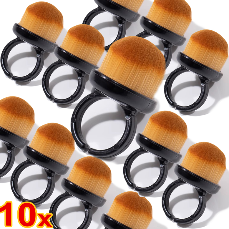 10x Nail Brushes Dust Cleaner  - Women Accessories Combo review and price