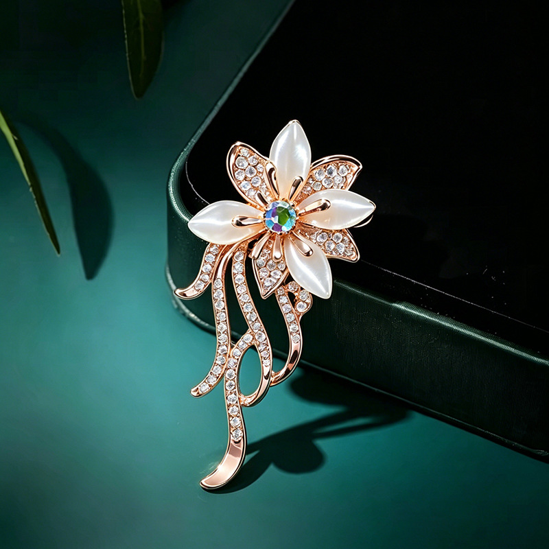 Vintage Cat's Eye Stone Orchid - Women Accessories Bouquet review and price