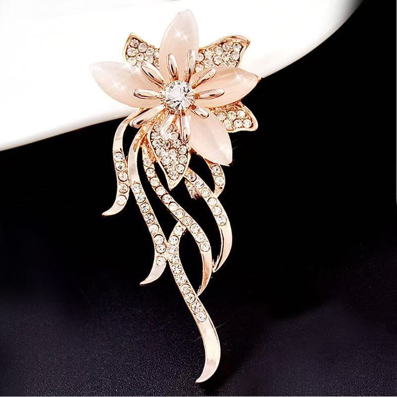 Vintage Cat's Eye Stone Orchid - Women Accessories Bouquet review and price