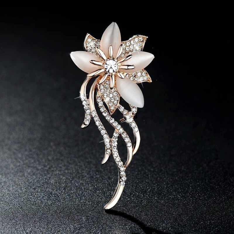 Vintage Cat's Eye Stone Orchid - Women Accessories Bouquet review and price