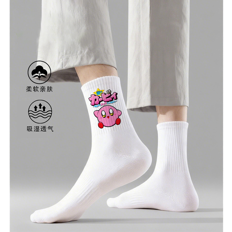 Cartoon Kirby Stockings Women  - Women'S Ankle Accessories review and price
