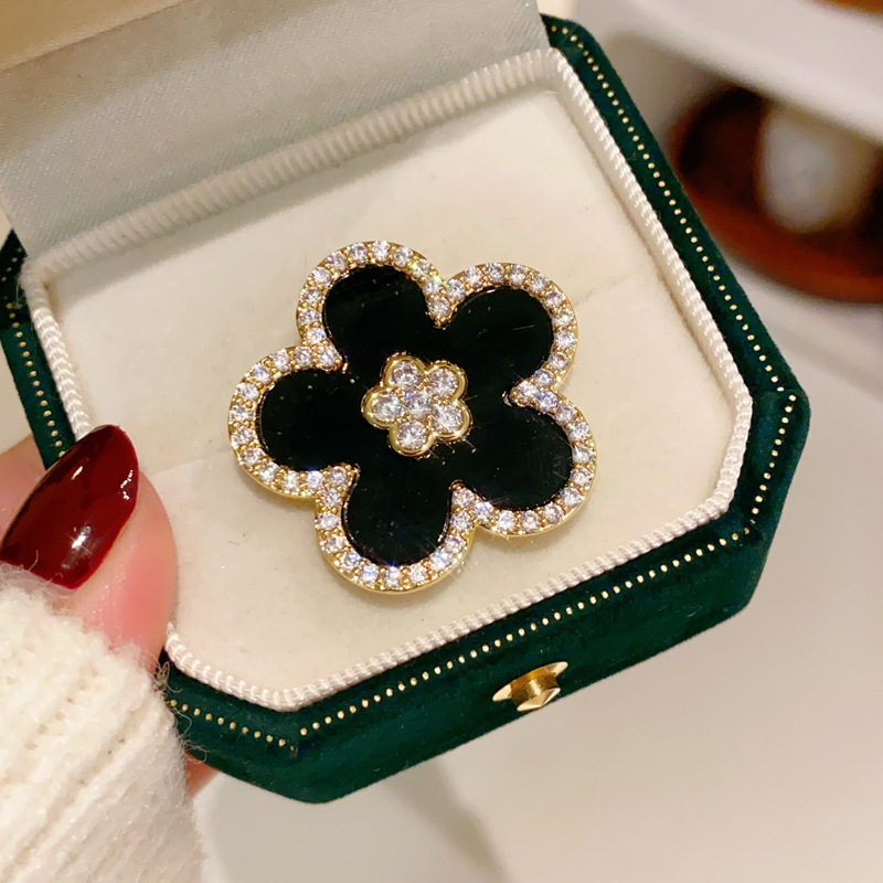Black Flower Brooches For Wome - Women Jewelry Accessories For Black Dress review and price