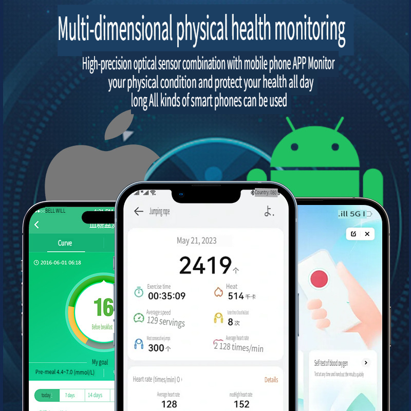 Smart Ring Bluetooth Health Tr - Women Accessories App review and price