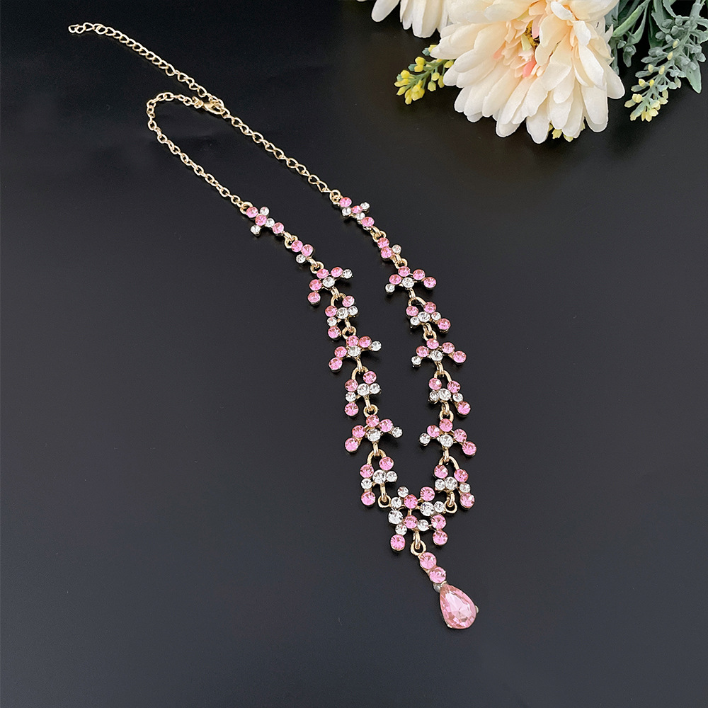 Baroque Pink Purple Crystal Br - Women Jewelry Accessories For Black Dress review and price