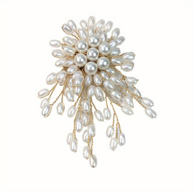 Vintage Elegant Pearl Flower B - Women Accessories Bouquet review and price