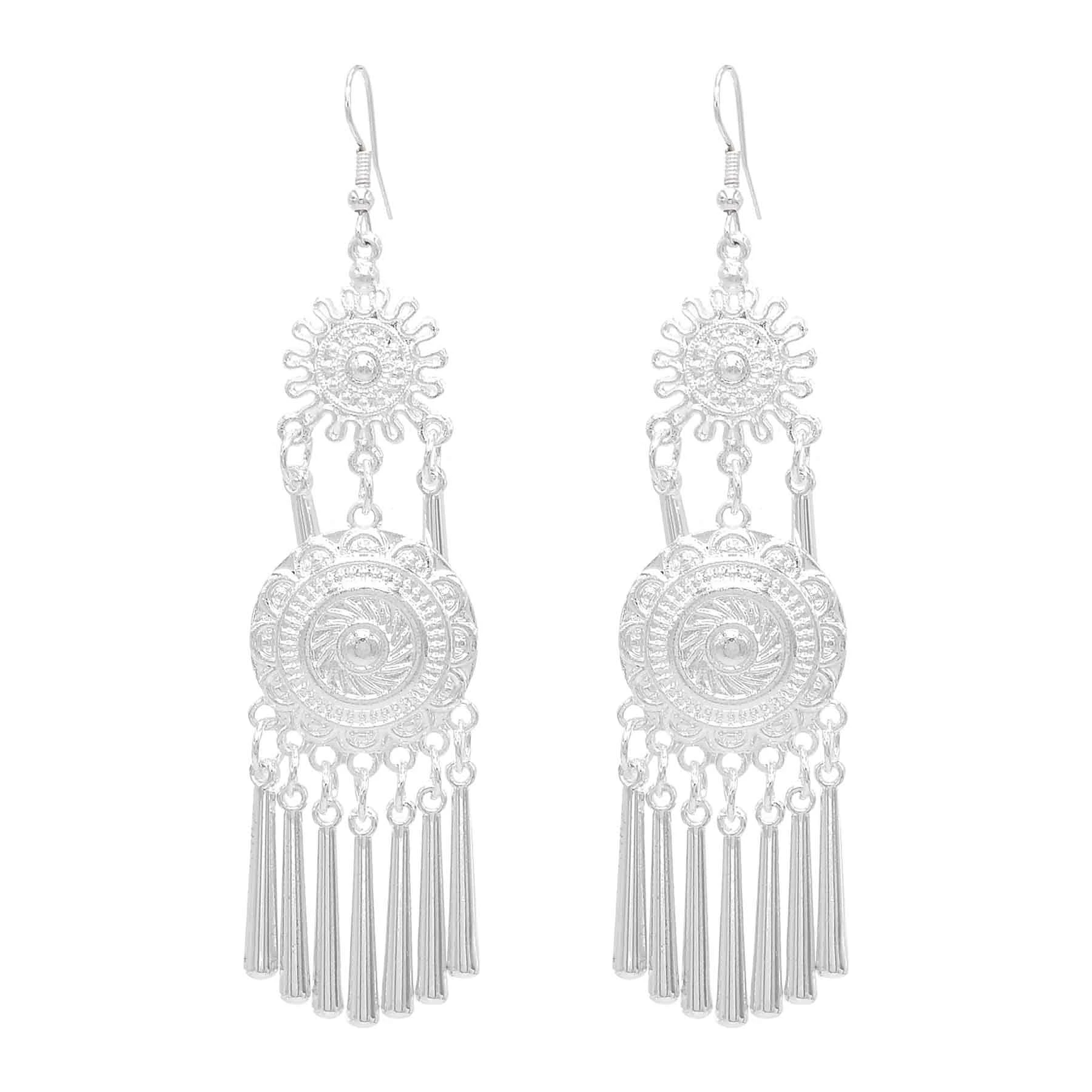 Miao Silvery Alloy Small Horn  - Women Accessories Pakistan review and price