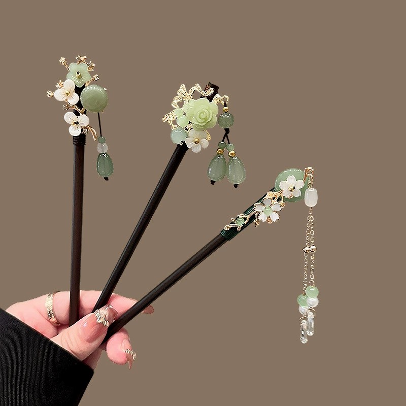 Antique Wooden Hairpin Women's - Pearl Hair Pin review and price