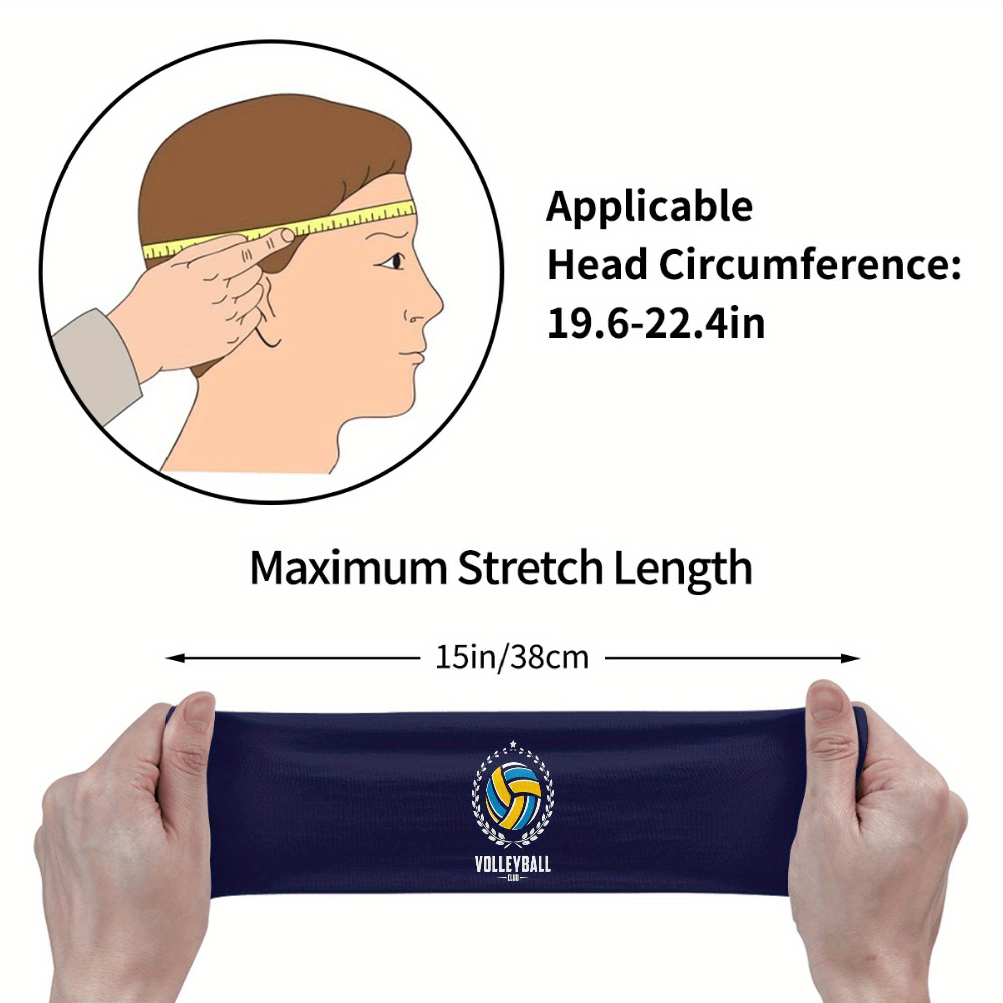 Volleyball Club Headband Navy  - Women'S Volleyball Accessories review and price