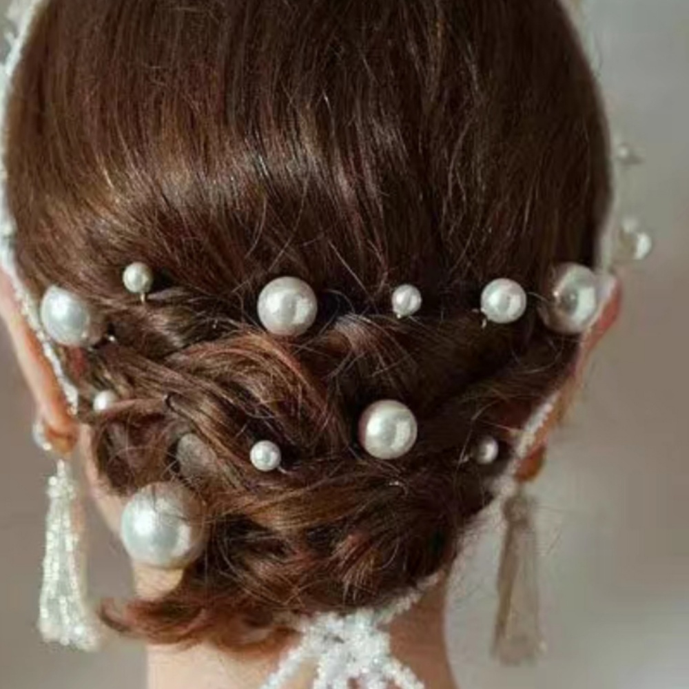 Pearl Crystal Hair Pins Comb S - Pearl Hair Pin review and price