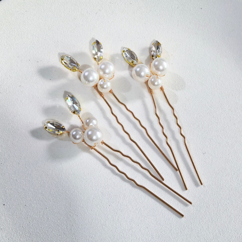 Pearl Crystal Hair Pins Comb S - Pearl Hair Pin review and price