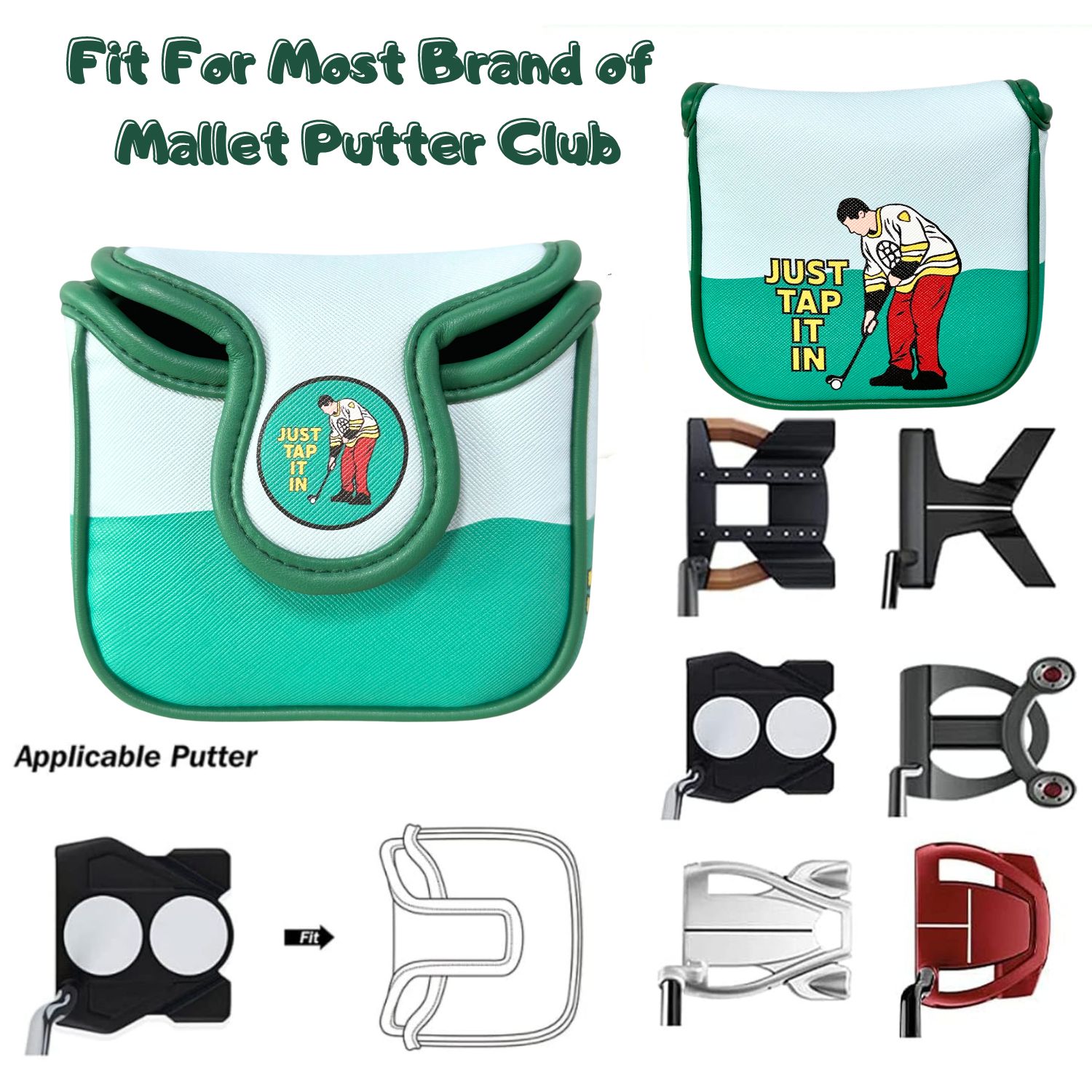 Funny PU Leather Golf Putter C - Women'S Essential Accessories review and price