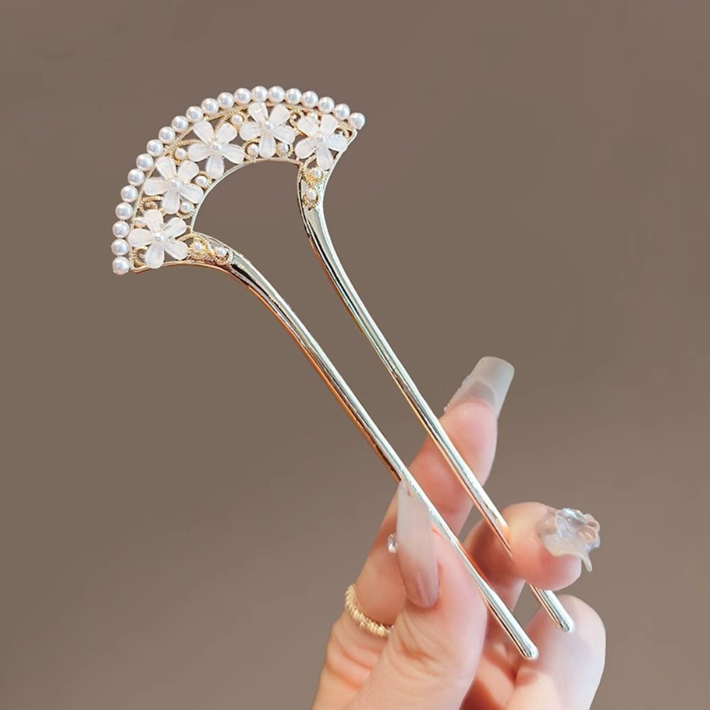 1pc Exquisite Fashion Elegant  - Pearl Hair Pin review and price