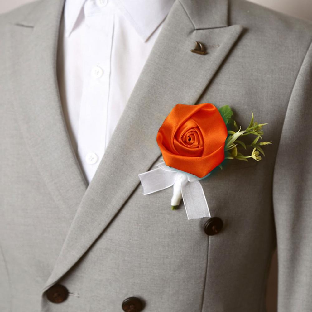 6Pcs Corsage Handmade Satin Ro - Women Accessories Bouquet review and price