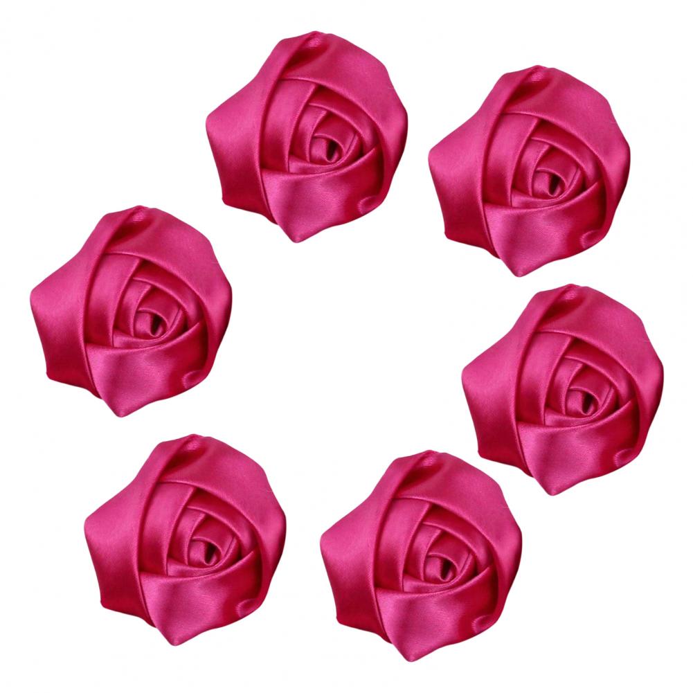6Pcs Corsage Handmade Satin Ro - Women Accessories Bouquet review and price