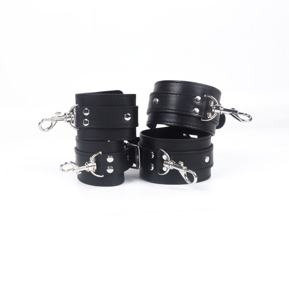 Adjustable Leather Handcuffs f - Women Accessories Combo review and price