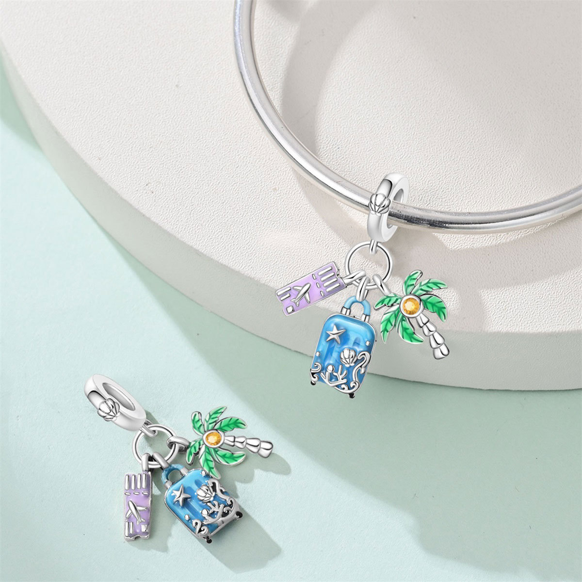 Original Charms Silver Plated  - Women'S Volleyball Accessories review and price