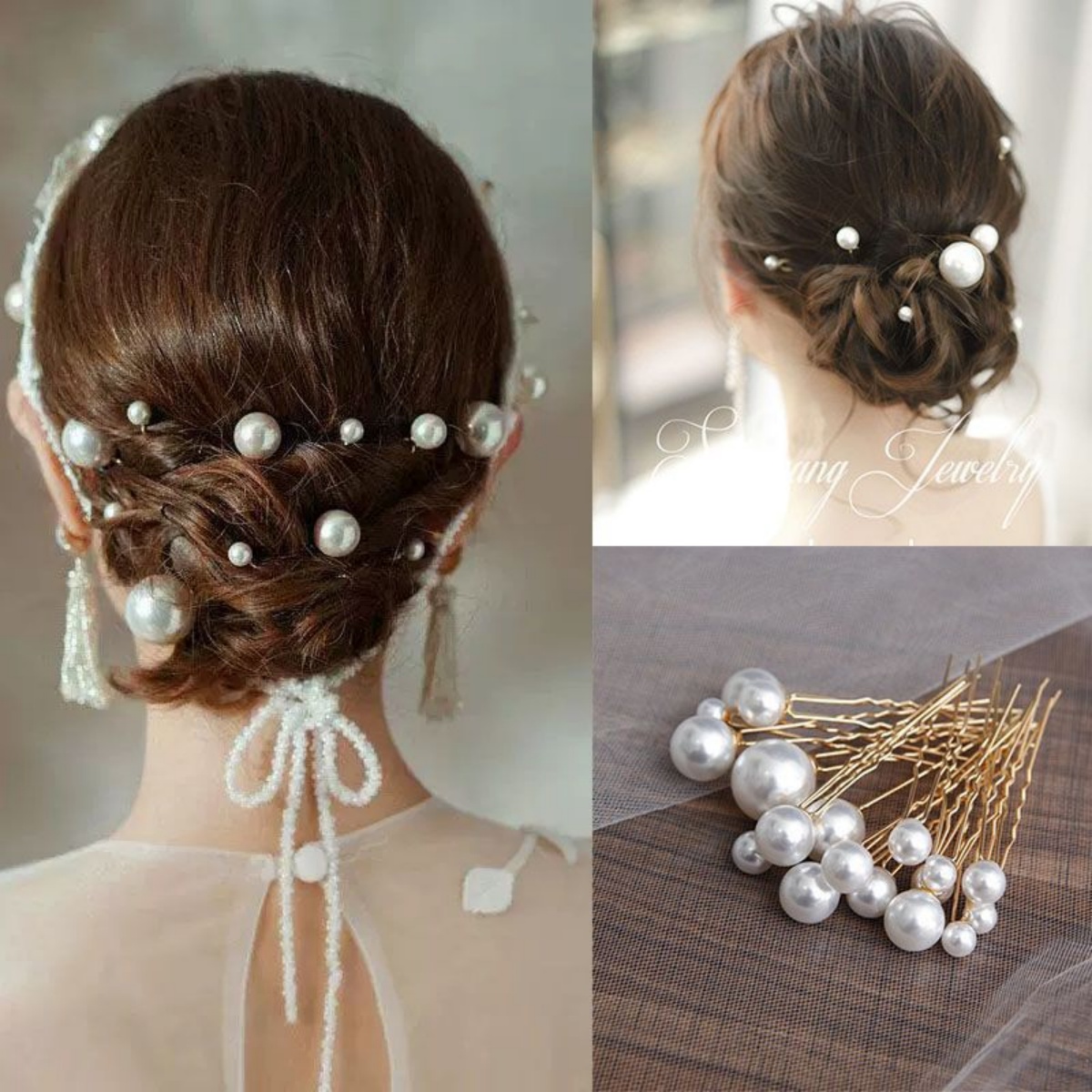 18pcs Bridal Hairpin U-Shaped  - Pearl Hair Pin review and price