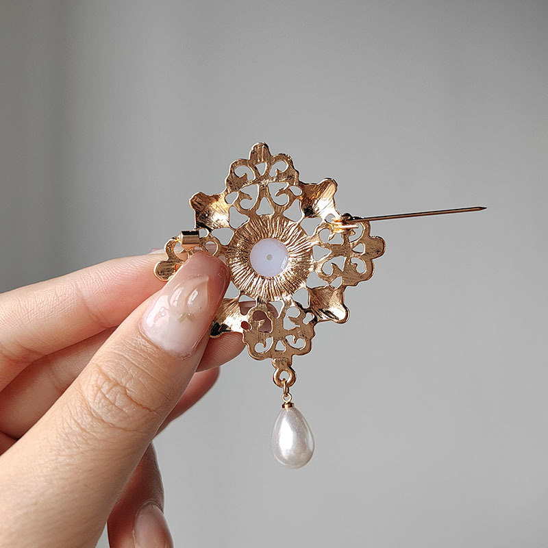 Floral Simulated Pearl Tassel  - Women Accessories Bouquet review and price