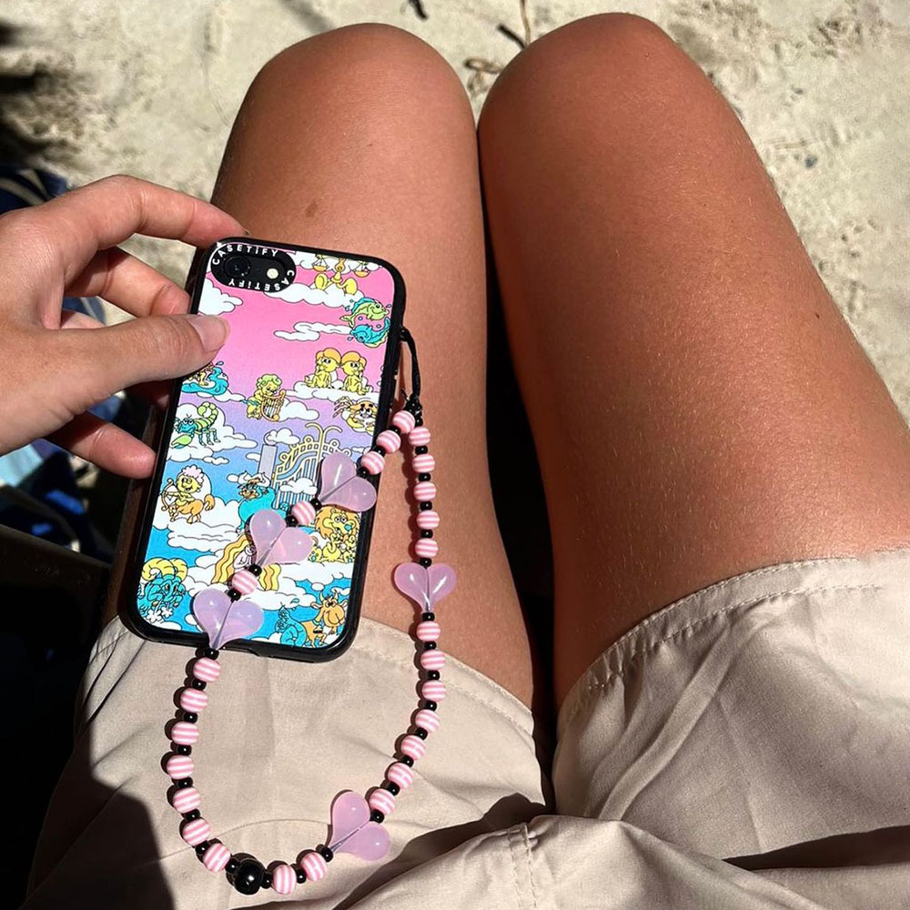 Pink Heart Phone Chain Straps  - Women'S Accessories Wholesale Suppliers review and price