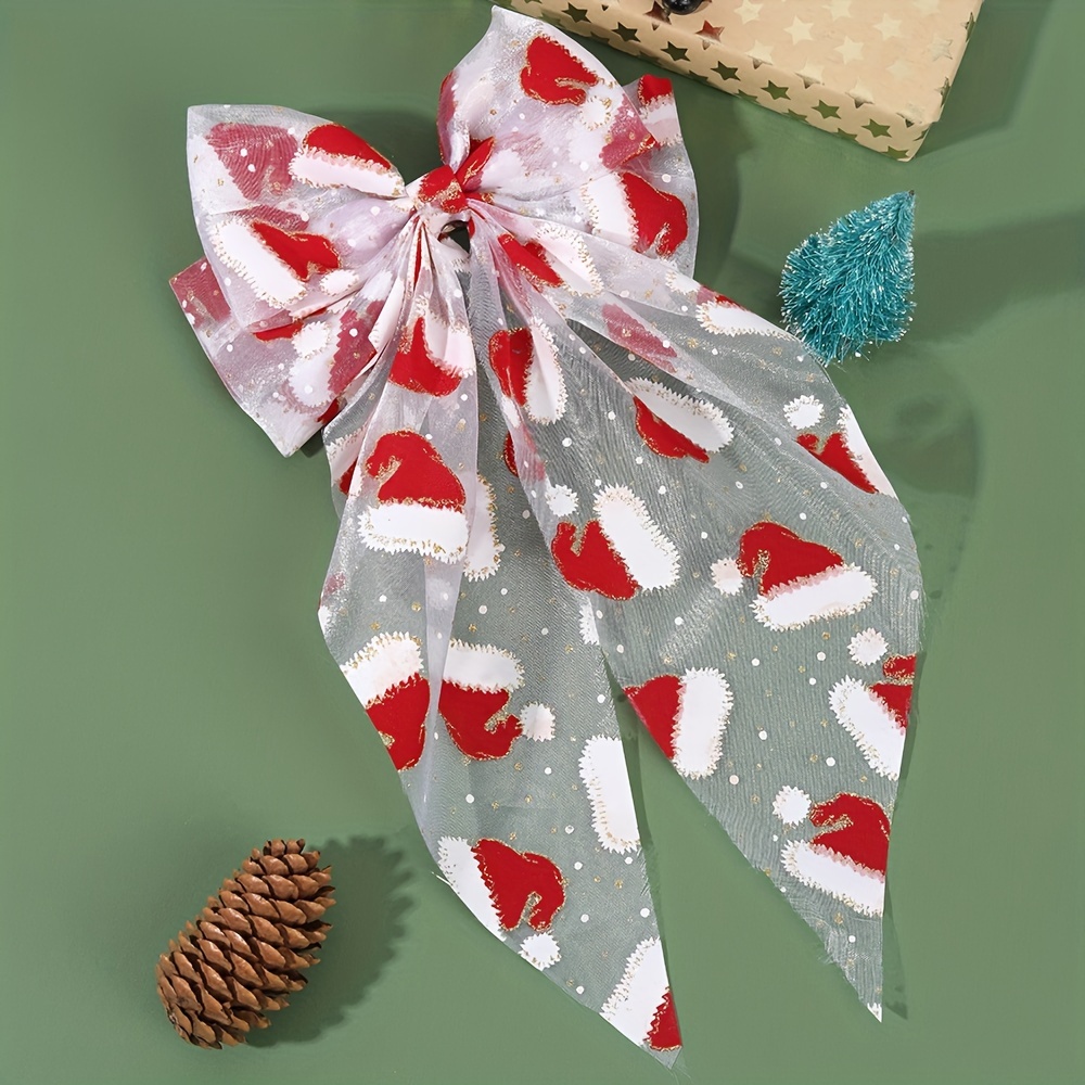 1 piece Christmas tulle bow ha - Women'S Essential Accessories review and price