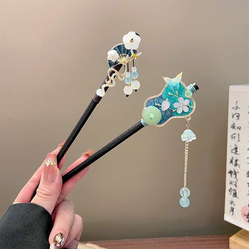 Classic Tassel Hair Stick Blac - Pearl Hair Pin review and price
