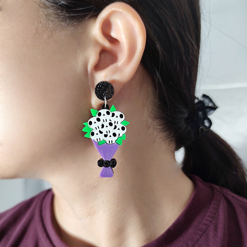 KUGUYS Halloween Skull Skeleto - Women Accessories Bouquet review and price